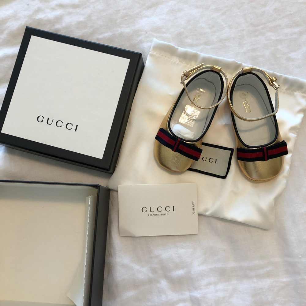 Gucci shoes 19 or 5/6